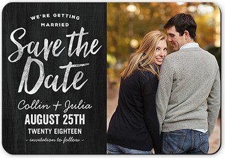 Save The Date Cards: Getting Married Save The Date, Grey, Matte