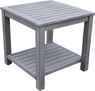 Sophia Aluminum Rectangle End Table