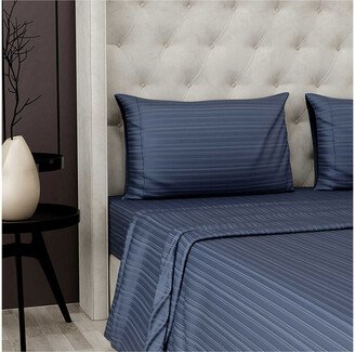 Fisher West New York Stripe 1000Tc 6Pc Sheet Set