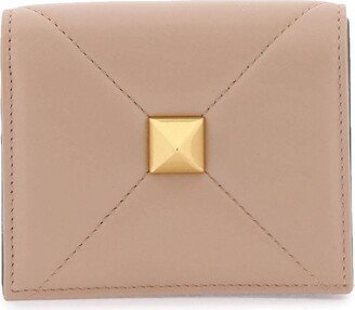 Garavani Roman Stud Foldover Top Wallet