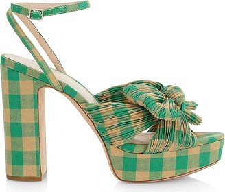 Natalia Knotted Platform Sandals