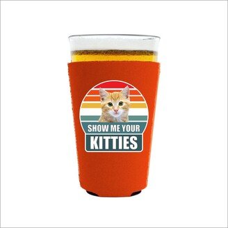 Show Me Your Kitties Neoprene Pint Glass Coolie