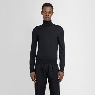 Man Black Knitwear-AN