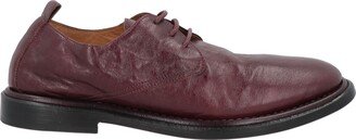 Lace-up Shoes Burgundy