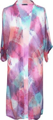 Swanee Selene Silk Cover Up In Soft Symphony