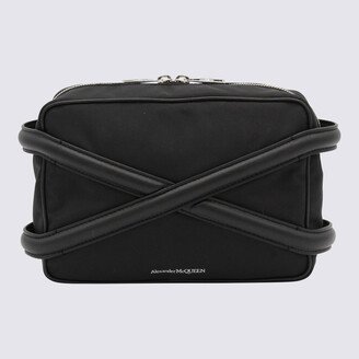 Black Nylon Harness Crossbody Bag