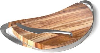 Pulse Cheese Board with Knife