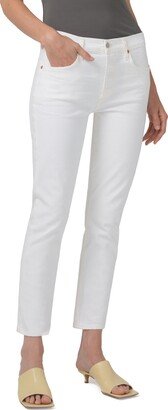 Emerson Mid Rise Ankle Slim Boyfriend Organic Cotton Jeans