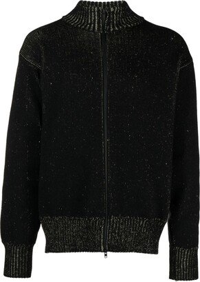 Aimless Compact zip-up jumper