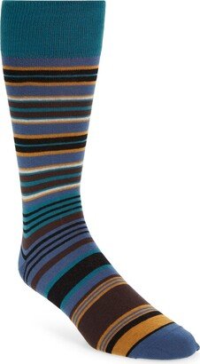 Darby Stripe Crew Socks