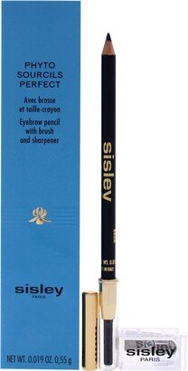 Phyto Sourcils Perfect Eyebrow Pencil With Brush and Sharpener - 03 Brun by for Women - 0.05 oz Eyebrow Pencil