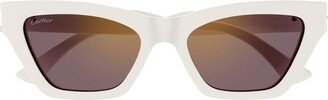 Cat-Eye Sunglasses-BK