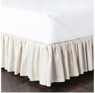 Peyton Ruffle Medium Gray Bedskirt