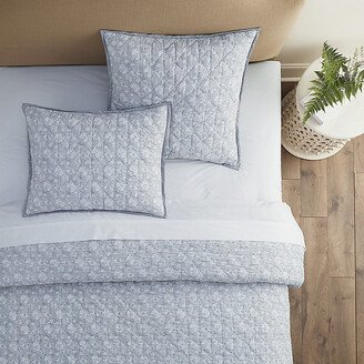 Delphine Block Print Quilted Sham