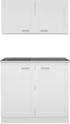 FM Furniture Perseus Cabinet Set, Two Parts Set