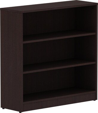 Essentials Espresso Laminate Bookcase-AA