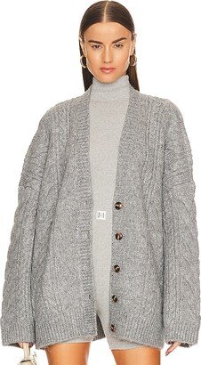 Helsa Serena Cable Cardigan