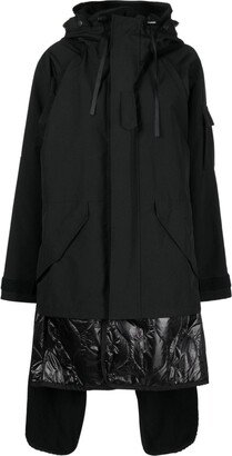 Layered Hooded Parka