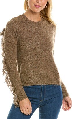 Fringed Cashmere Sweater