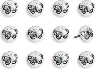 KNOB IT 12-Piece Ceramic & Metal Knob Set-AD