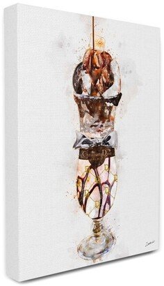 Stupell Industries Fashion Brand Dessert Cup Watercolor Painting By Ziwei Li