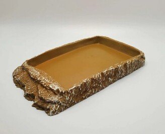 Jungle Bob Flat Food Dish 6.5x4x.75