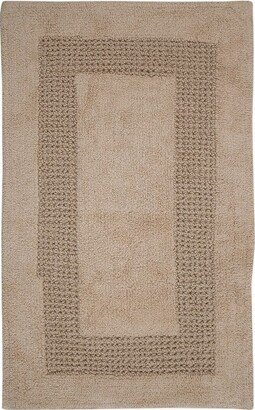 Extremely Absorbent Cotton Bath Rug 24 x 40 Natural