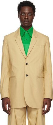 T/SEHNE SSENSE Exclusive Beige Blazer