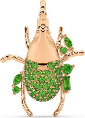 Oni Fine Jewelry The Gilded Beetle Charm - Rose Gold