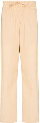 Drawstring Poplin Pajama Bottoms