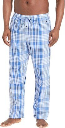 Woven PJ Pants (Cruise Plaid/Cruise Navy) Men's Pajama