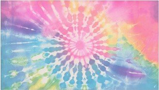 Emanuela Carratoni Boho Rainbow Tie Dye Tablecloth