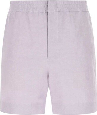 High Waist Bermuda Shorts