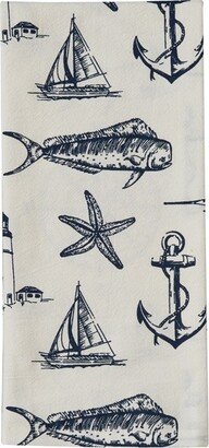 Captain's Quarters Dishtowel - Natural