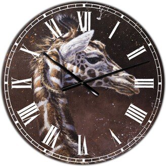 Designart Michael Jackson 14 Oversized Cottage Wall Clock - 36