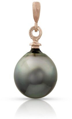 18k Rose Gold Tahitian Baroque Pearl Charm