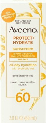 Protect & Hydrate Sunscreen Face Lotion - SPF 60 - 2 fl oz