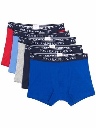 5-Pack Logo-Print Briefs