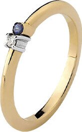 Olsen K Sapphire Diamond Ring