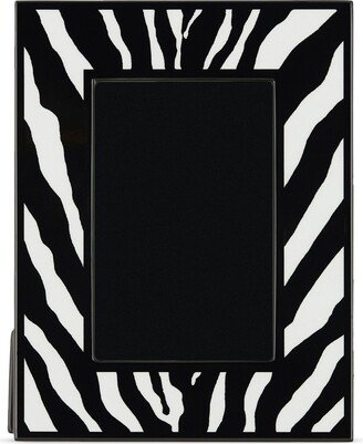 Zebra-Print Photo Frame