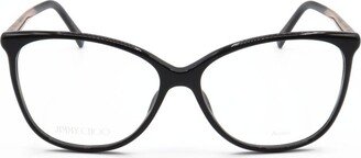 Cat-Eye Glasses-BG