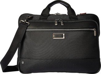 work Slim Brief (Black) Briefcase Bags