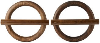 kenko Walnut Push Up Bar