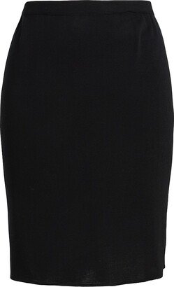 Ming Wang, Plus Size Straight Knit Miniskirt