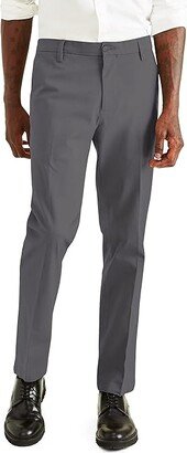 Straight Fit Workday Khaki Smart 360 Flex Pants (Burma Grey) Men's Clothing