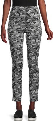 Patrizia Luca High-Waist Camo Leggings