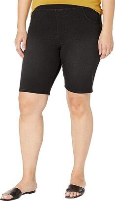 Game Changing Hi-Rise Bermuda Shorts (Black) Women's Shorts