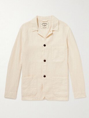 Portuguese Flannel Labura Slim-Fit Linen Jacket