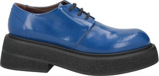 Lace-up Shoes Bright Blue-AA