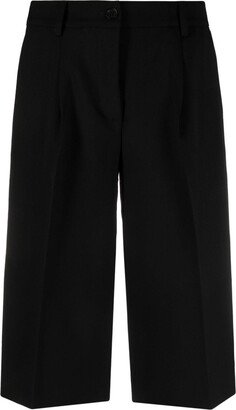 Tailored Virgin Wool Shorts